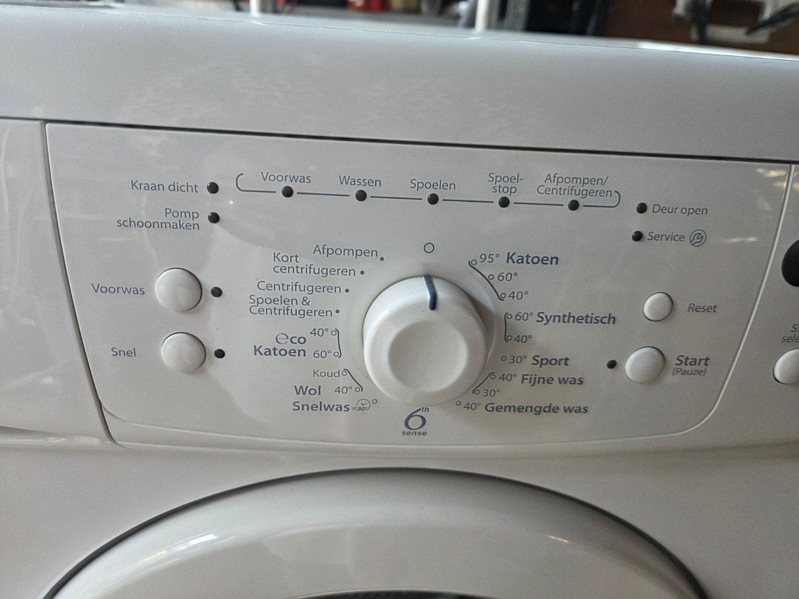 Whirlpool AWO 9566 Green Wasmachine 6 kg, Ophalen, 4 tot 6 kg, Overige typen, Zo goed als nieuw