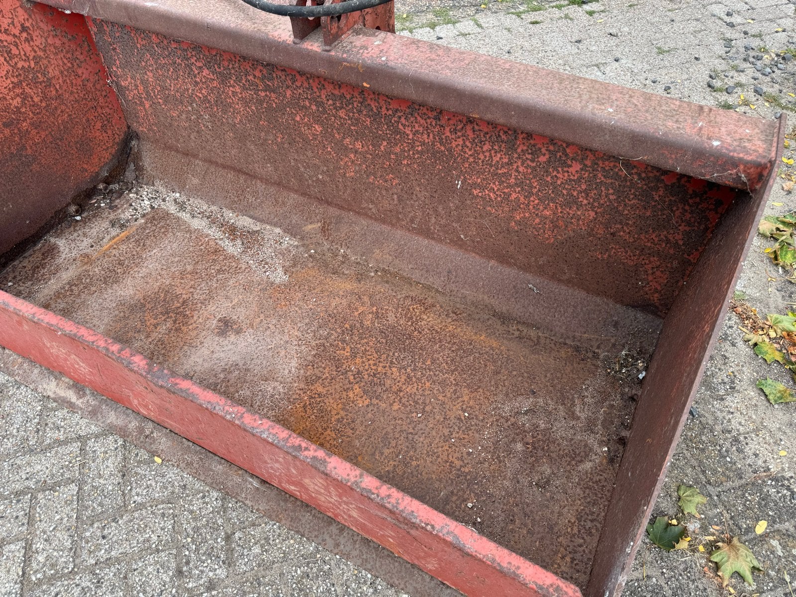 Hekamp grondbak trekkerbak transportbak hydraulisch 180