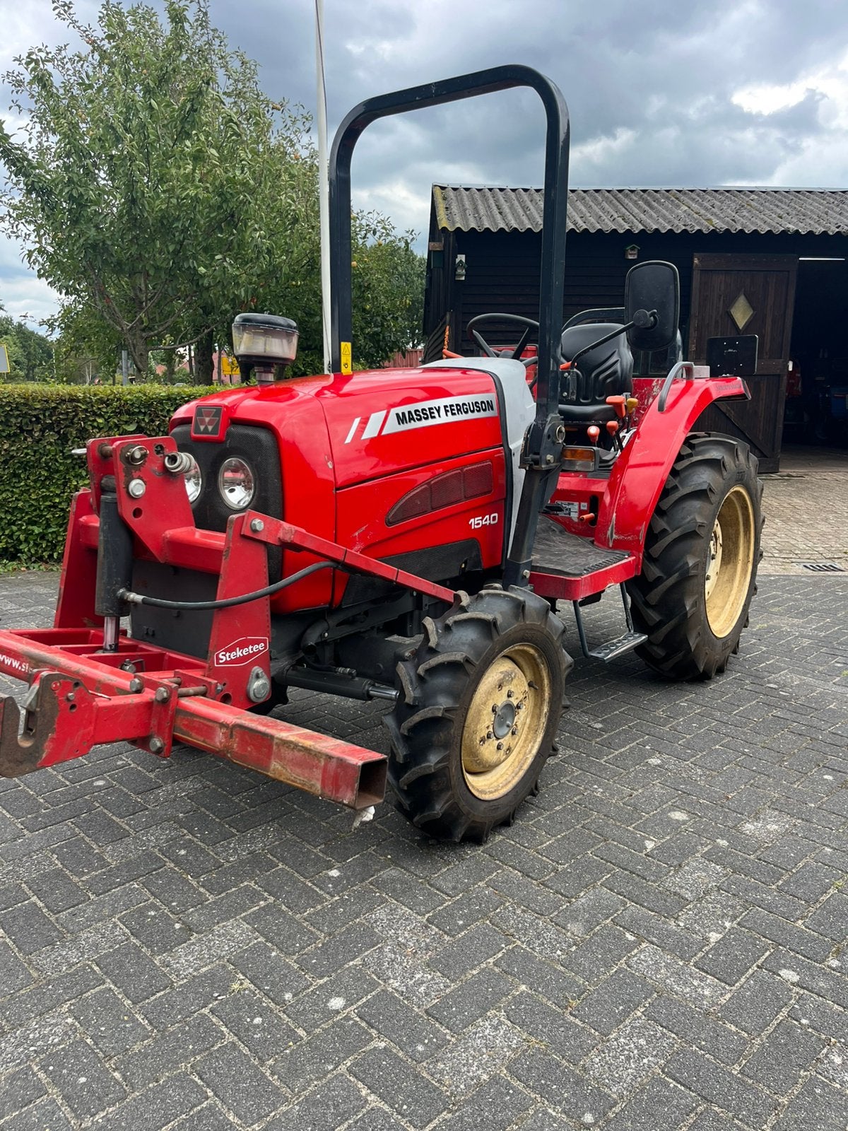 Massey ferguson 1540 midi trekker, Gebruikt, Tot 2500, Ophalen of Verzenden, Tot 80 Pk