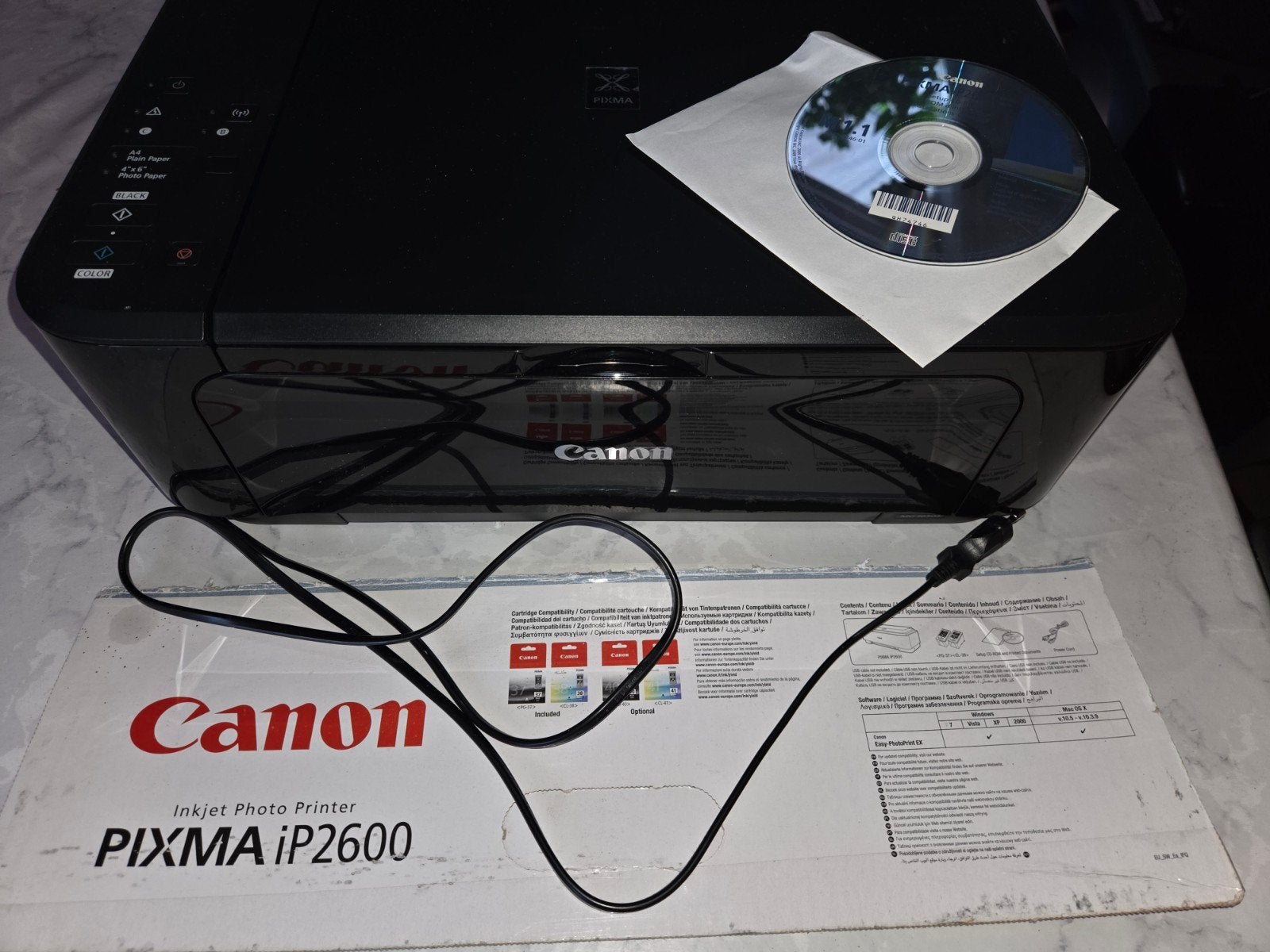 Canon Pixma iP2600 Inkjetprinter  zonder ink, Computers en Software, Printers, Ophalen, Kleur printen, Canon, Inkjetprinter
