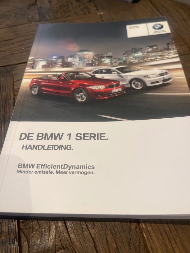 Nieuwe handleiding BMW 1 serie E82 / E88 in het Nederlands, Verzenden