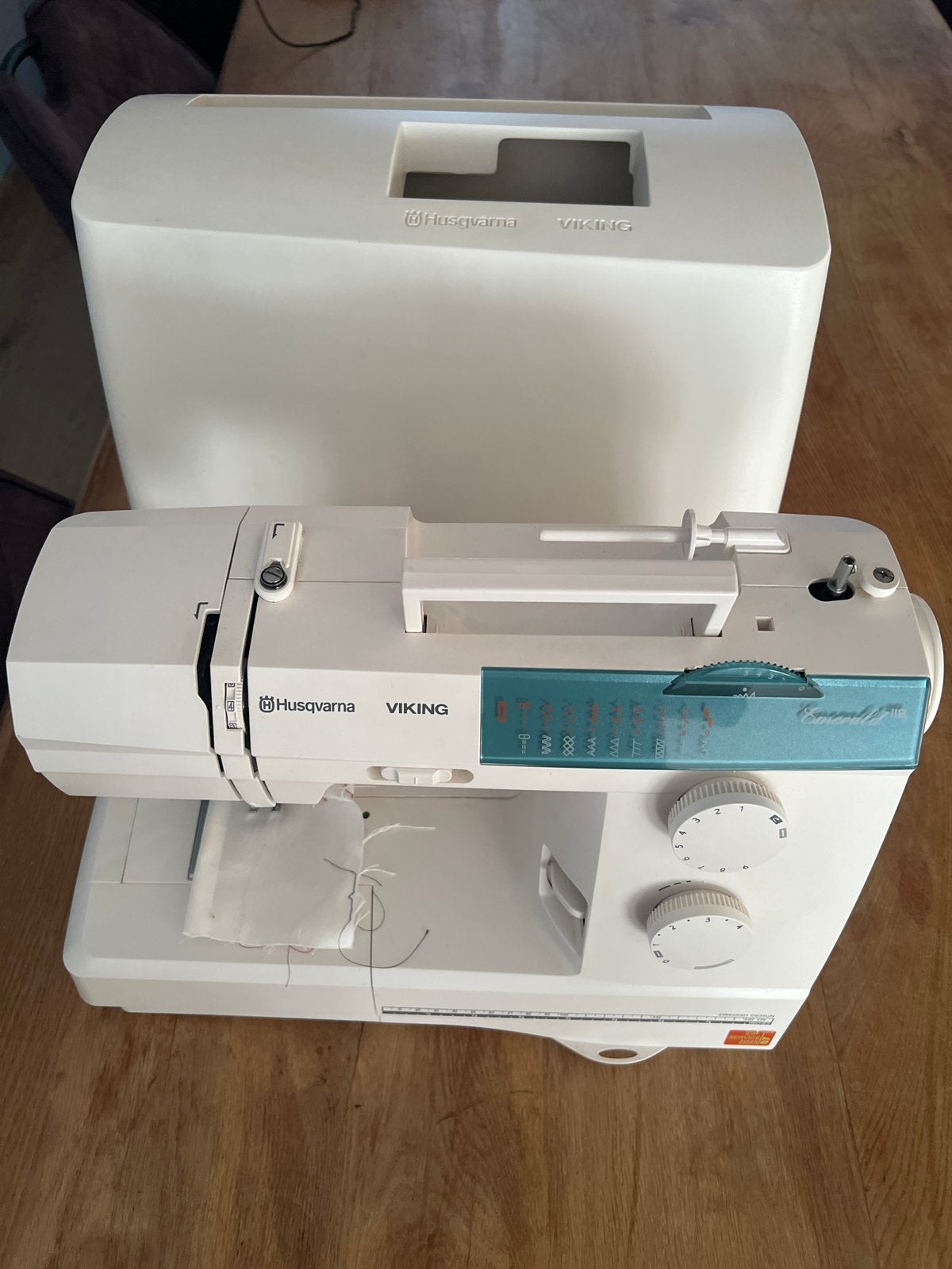 Husqvarna Viking Emerald 118 Naaimachine, Ophalen of Verzenden, Gebruikt, Naaimachine, Husqvarna