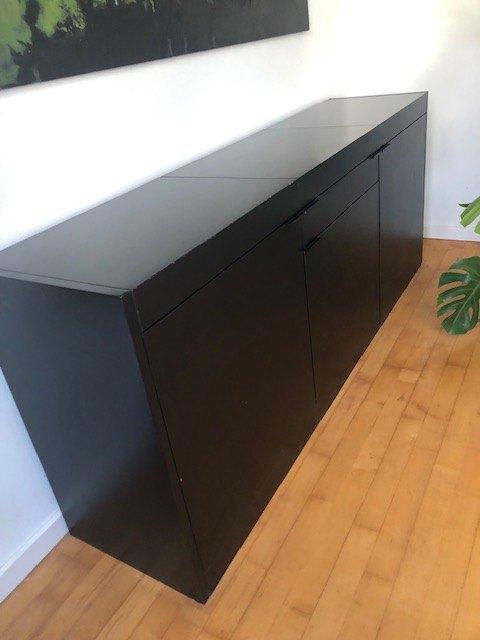 GRATIS Dressoir Pastoe zwart, Ophalen, Modern design, Gebruikt, Met deur(en)