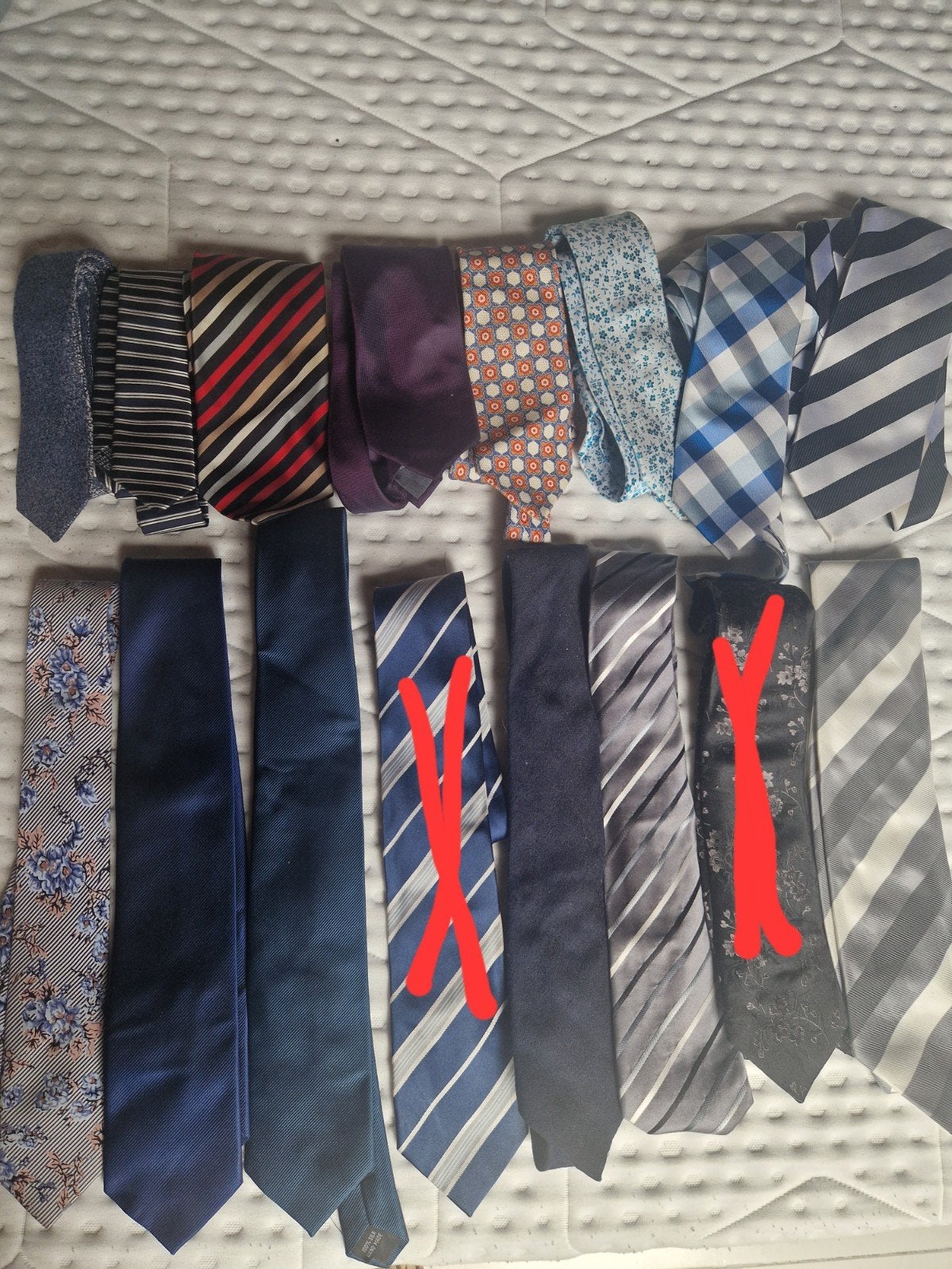Diverse stropdassen, Ophalen of Verzenden, Zo goed als nieuw, Meerkleurig, Met patroon