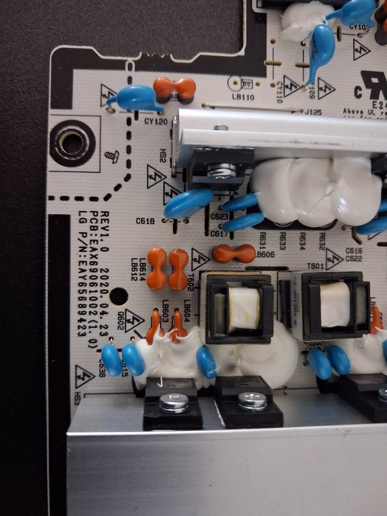 LG Voeding board voor OLED TV 65inch en 55 inch, Ophalen of Verzenden, Zo goed als nieuw