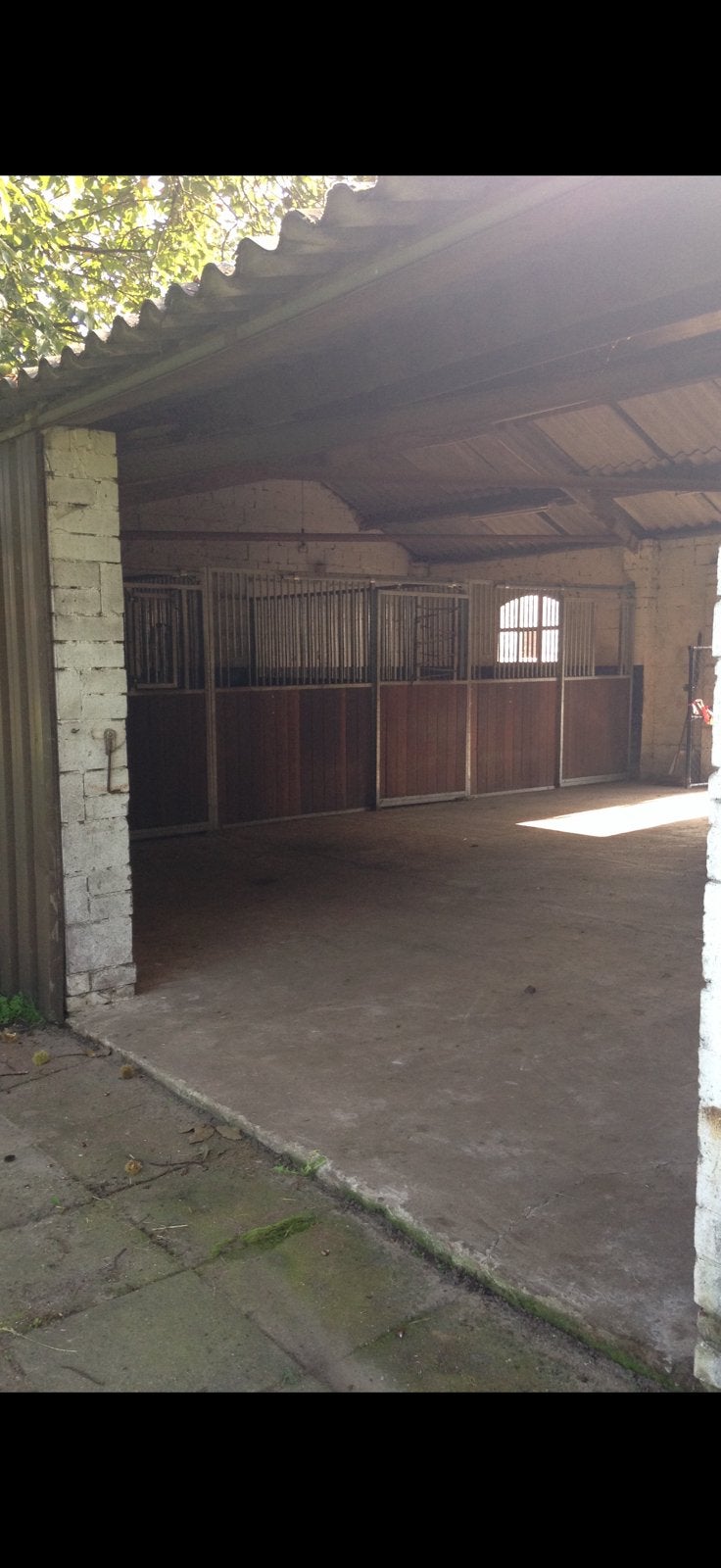 Paardenbox te koop, Stalling of Weidegang