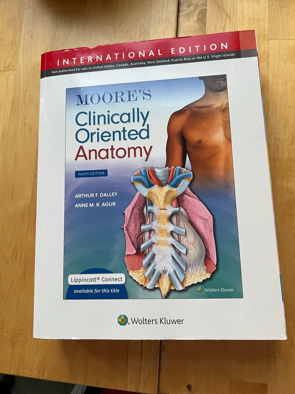 Moore's Clinically Oriented Anatomy - 9e (Internationale Edi, Boeken, Ophalen, Beta, Zo goed als nieuw, HBO