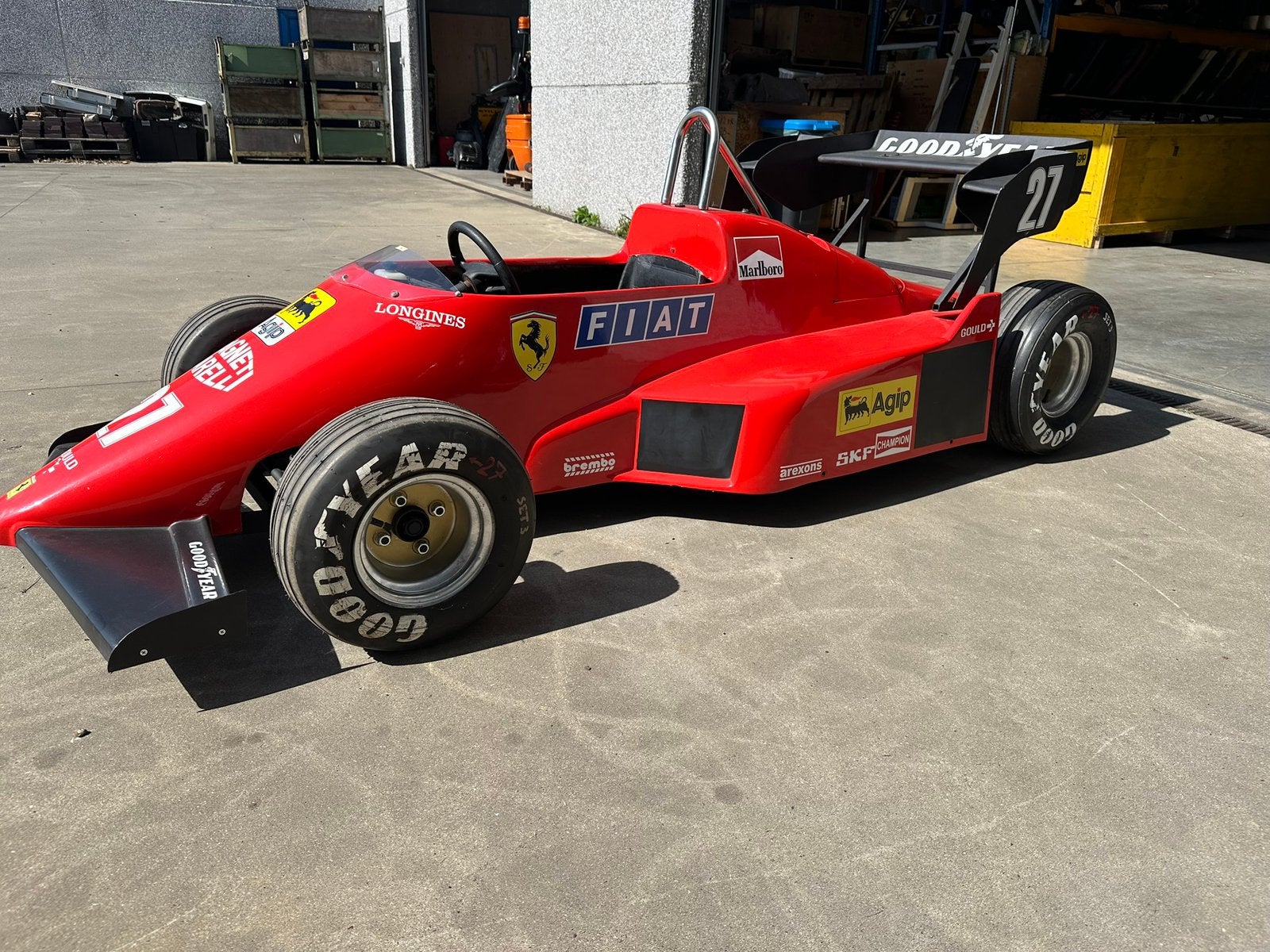 FERRARI 126C4 FORMULA 1 Childern’car., Benzine, Gebruikt, Ophalen of Verzenden, Auto onroad