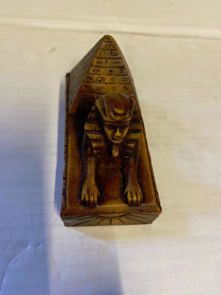 Sfinx van Gizeh Miniatuurbeeldje, Ophalen of Verzenden, Zo goed als nieuw, Religie