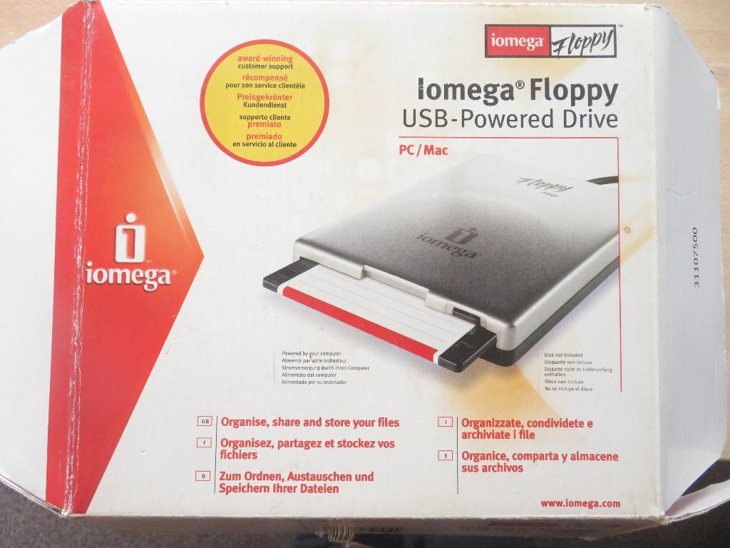 Iomega externe floppy drive, Ophalen of Verzenden, Gebruikt, Overige typen