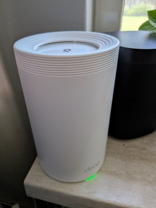 Deco be65 2-pack (per stuk te koop), Computers en Software, Routers en Modems, Ophalen of Verzenden, Zo goed als nieuw, Router met modem