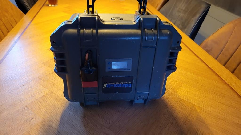 Lichtgewicht Lithium Outdoor Box 60Ah met USB & Anderson, Ophalen