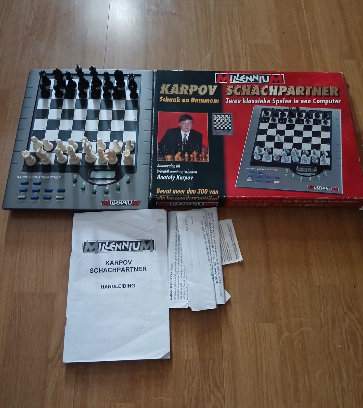 Millennium Karpov Schachpartner Schaakcomputer - Defect, Ophalen, Gebruikt, Millennium