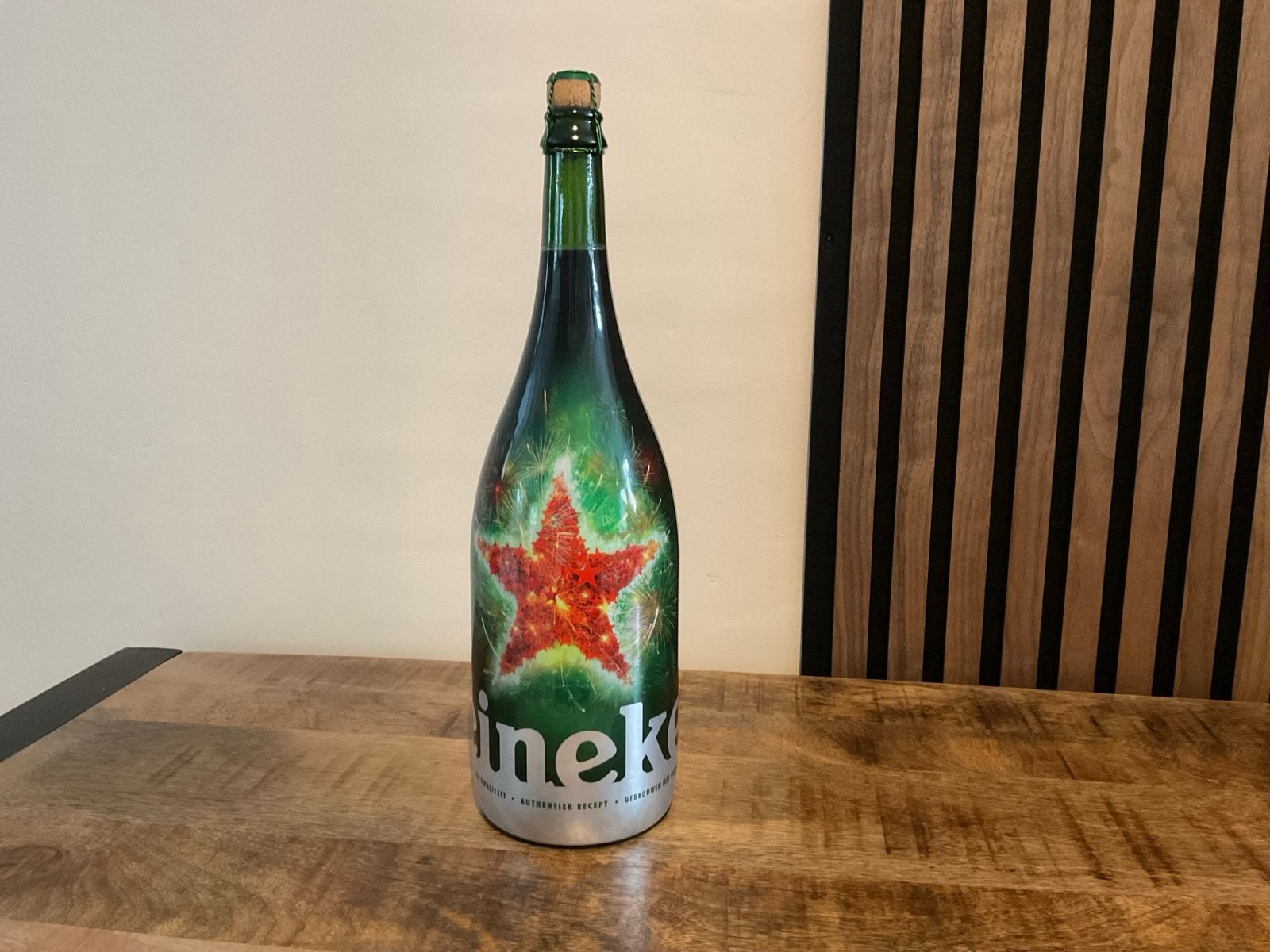 Heineken Magnum Fles 1.5L - volle Decoratie Fles, Ophalen of Verzenden, Nieuw, Flesje(s), Heineken