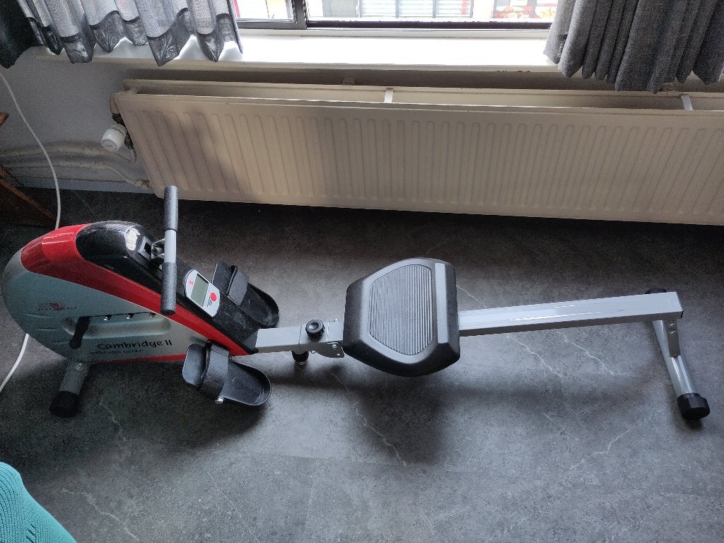 Roeitrainer - Rowing machine, Ophalen, Gebruikt, Armen, Metaal