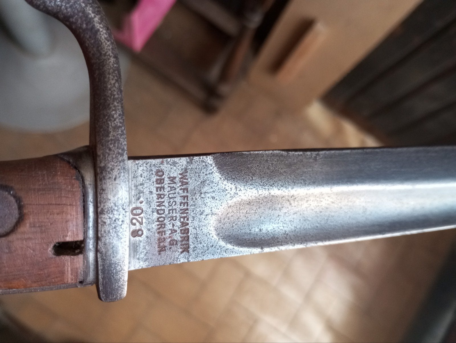 Oorlog bayonet, Duitsland., Verzamelen, Militaria | Algemeen, Verzenden, Landmacht, Duitsland, Embleem of Badge
