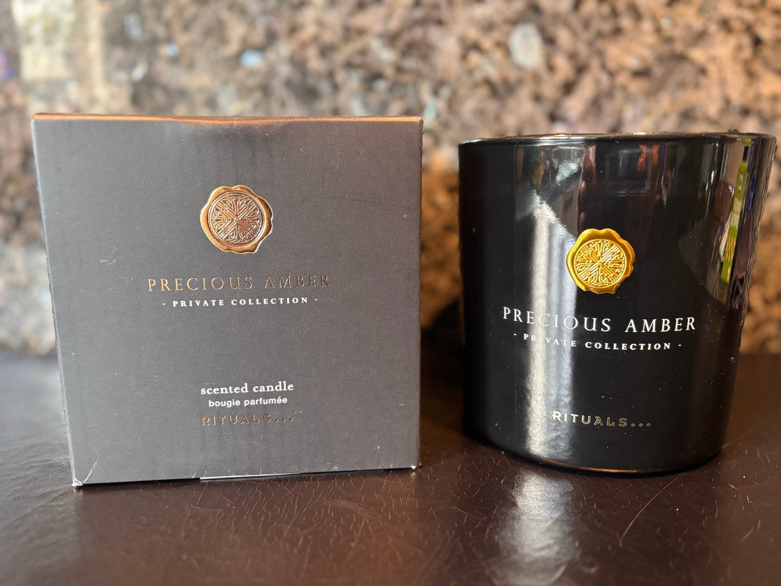 Rituals Precious Amber Scented Candle 1 kilo, Zwart, Ophalen of Verzenden, Rituals, Kaars