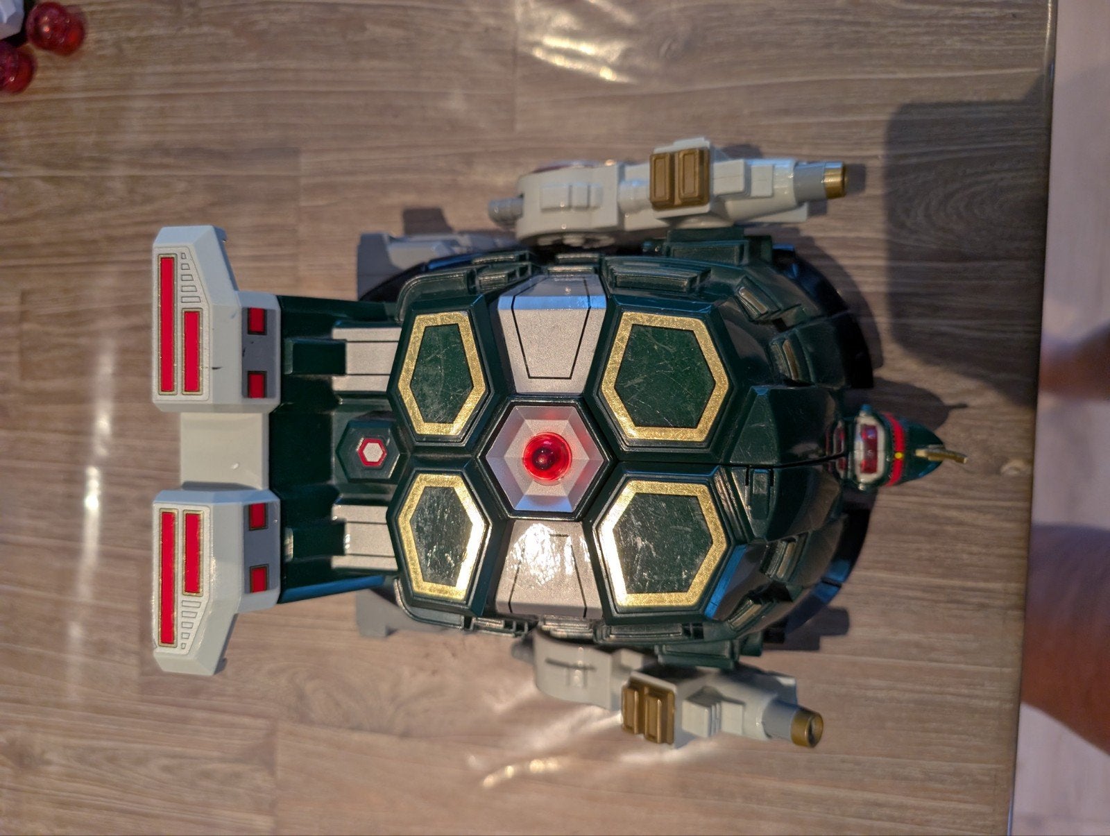 Power Rangers Tor the Shuttlezord met figuren (1994), Ophalen of Verzenden, Gebruikt