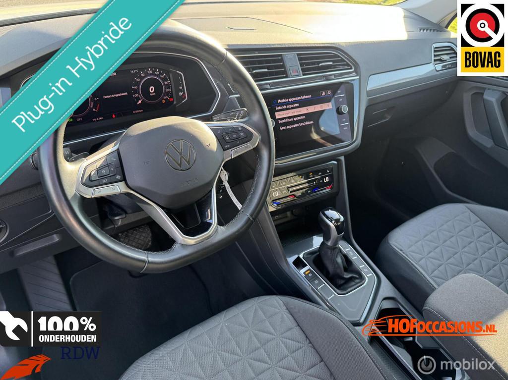 Volkswagen Tiguan 1.4 TSI 245pk eHybrid Life Plug in hybrid, Auto's, 1716 kg, Stof, 4 cilinders, Met garantie (alle)