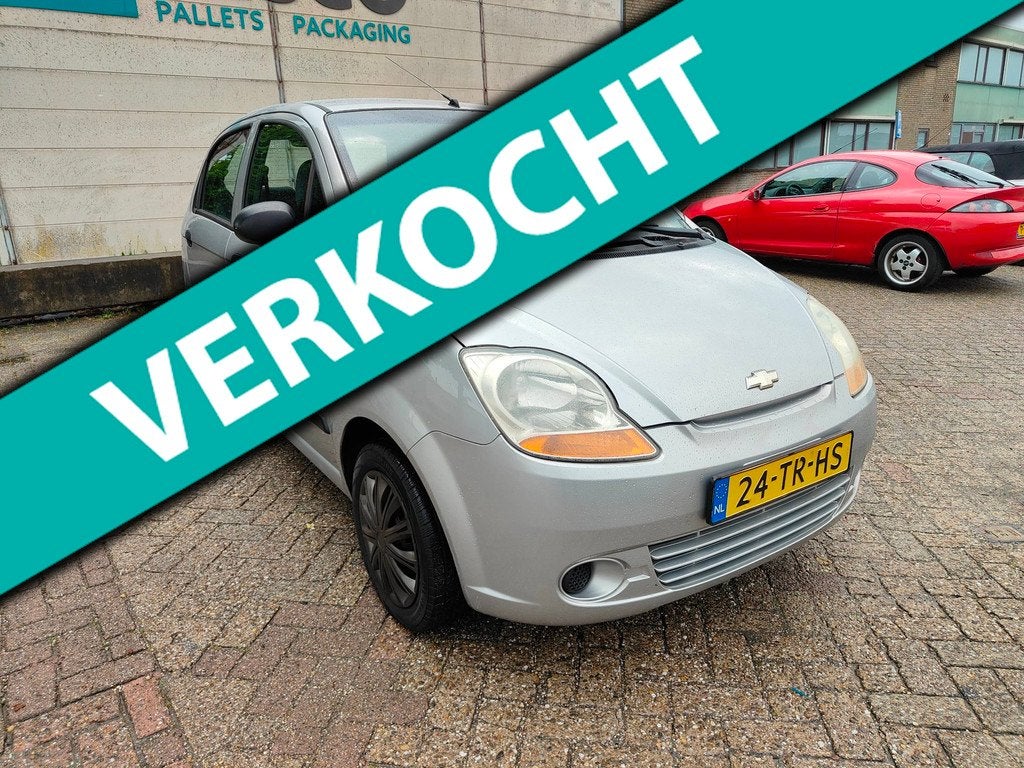 Chevrolet Matiz 0.8 Spirit ( UNIEKE KILOMETERS), Auto's, Chevrolet, Stof, Origineel Nederlands, Bedrijf, 3 cilinders