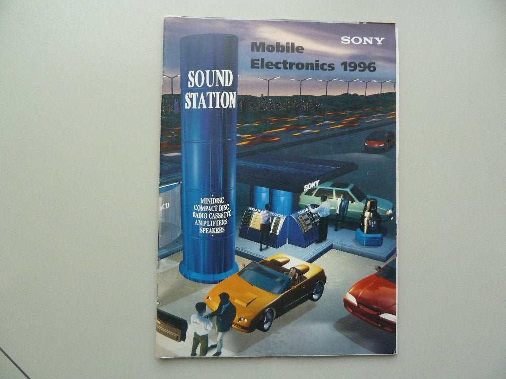 Sony Mobile Electronics 1996 catalogus, Ophalen of Verzenden, Zo goed als nieuw