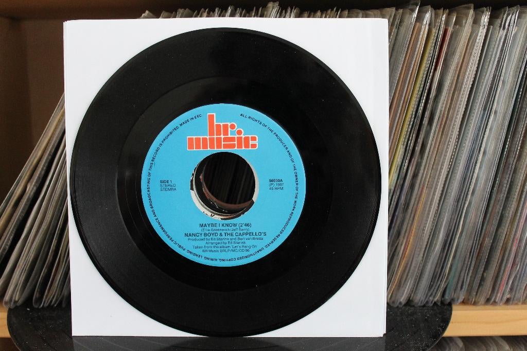7" Single Nancy Boyd & The Cappello's - Maybe I Know / Blame, Gebruikt, 7 inch, Ophalen of Verzenden, Pop
