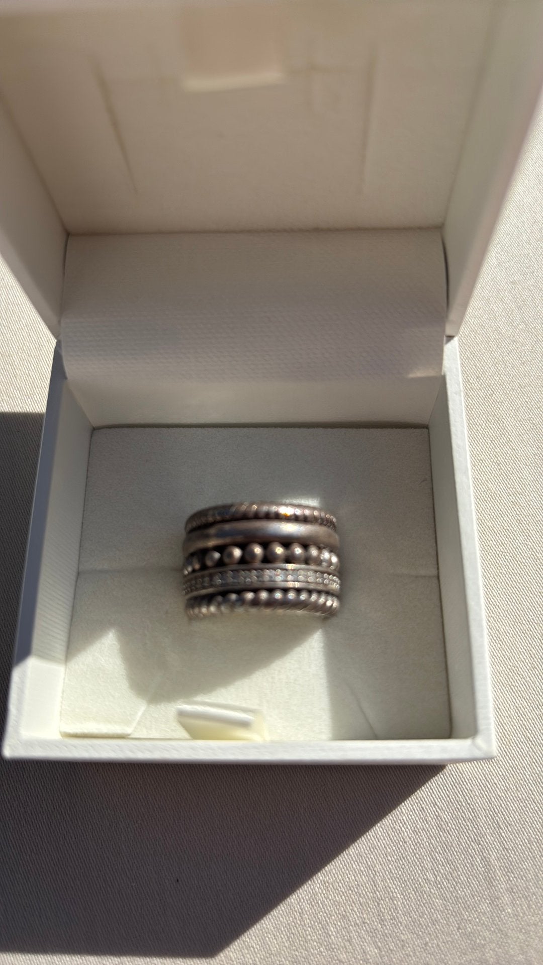 Ti Sento ring maat 52, Ophalen of Verzenden, Dame, Zilver, Kleiner dan 17