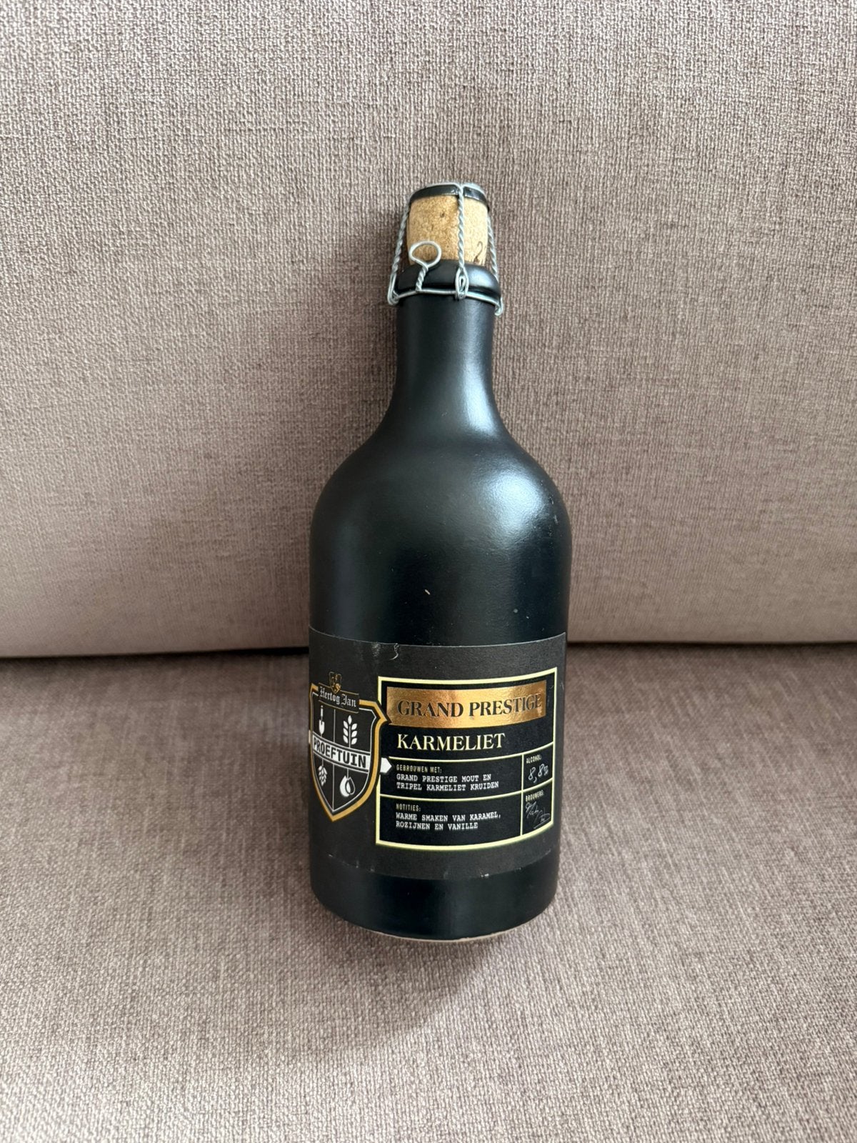 Grand Prestige Karmeliet Proeftuin, Verzamelen, Biermerken, Ophalen, Nieuw, Flesje(s), Hertog Jan