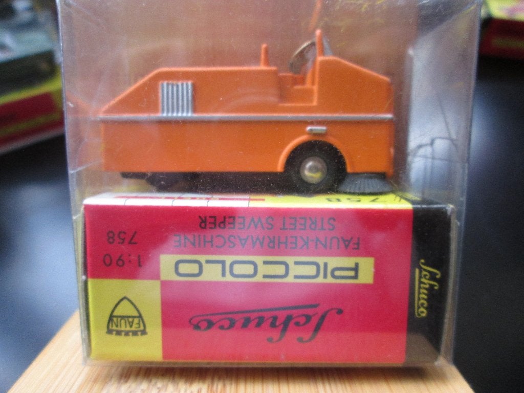 Faun Straatveger Schuco Piccolo 1:90, Ophalen of Verzenden, Nieuw, Auto