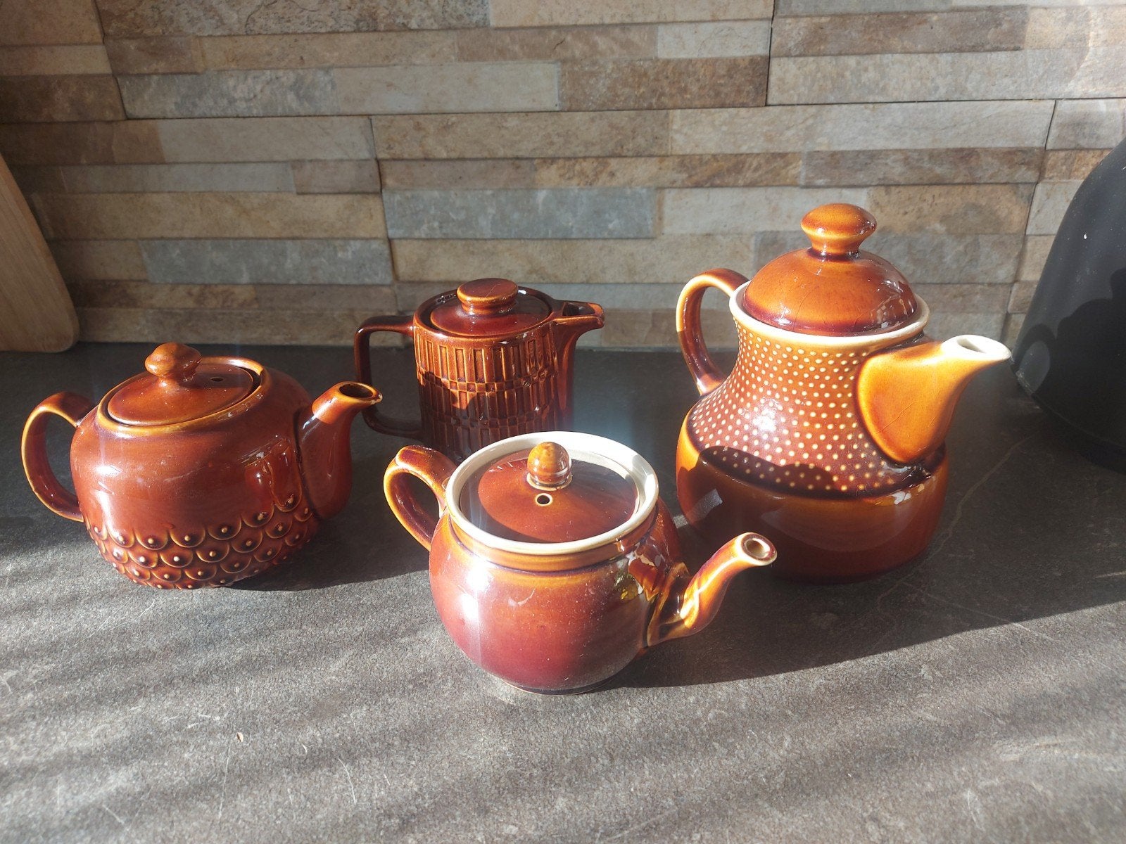 Set kleine thee/koffie potjes, Ophalen
