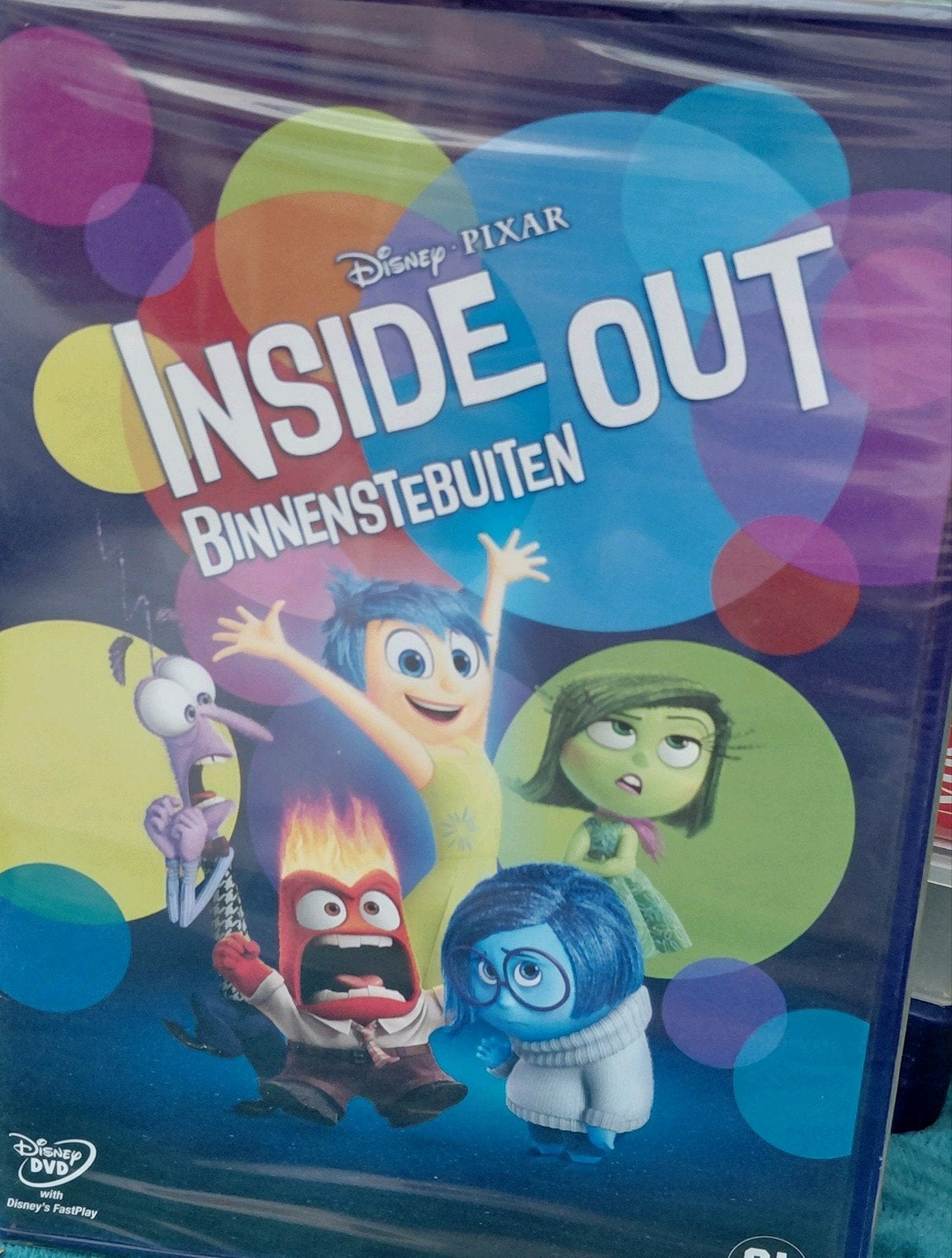 Disney Pixar Inside Out (Binnenstebuiten) DVD nieuw geseald, Bonusmateriaal, Animatie, Nederlands, Ophalen of Verzenden