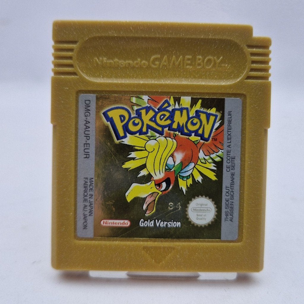 Pokémon Gold version gameboy Nu voor €59.99, Gebruikt, 1 speler, Ophalen of Verzenden, Role Playing Game (Rpg)