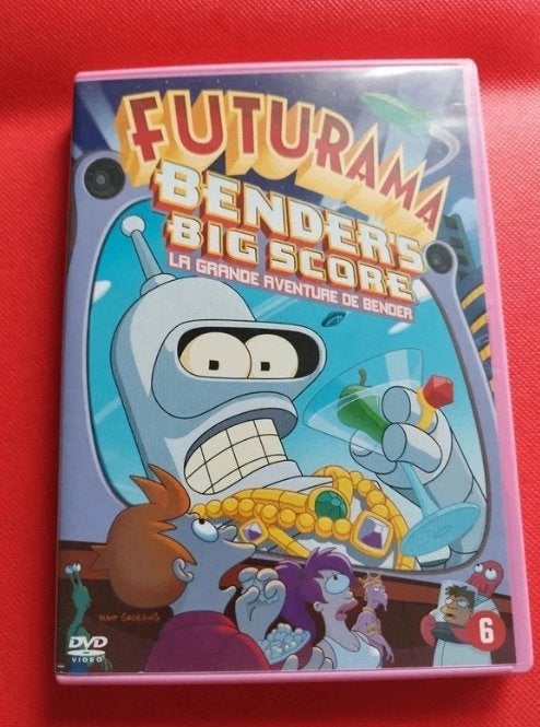 DVD - Futurama - Benders big score, Alle leeftijden, Ophalen of Verzenden, Zo goed als nieuw, Amerikaans