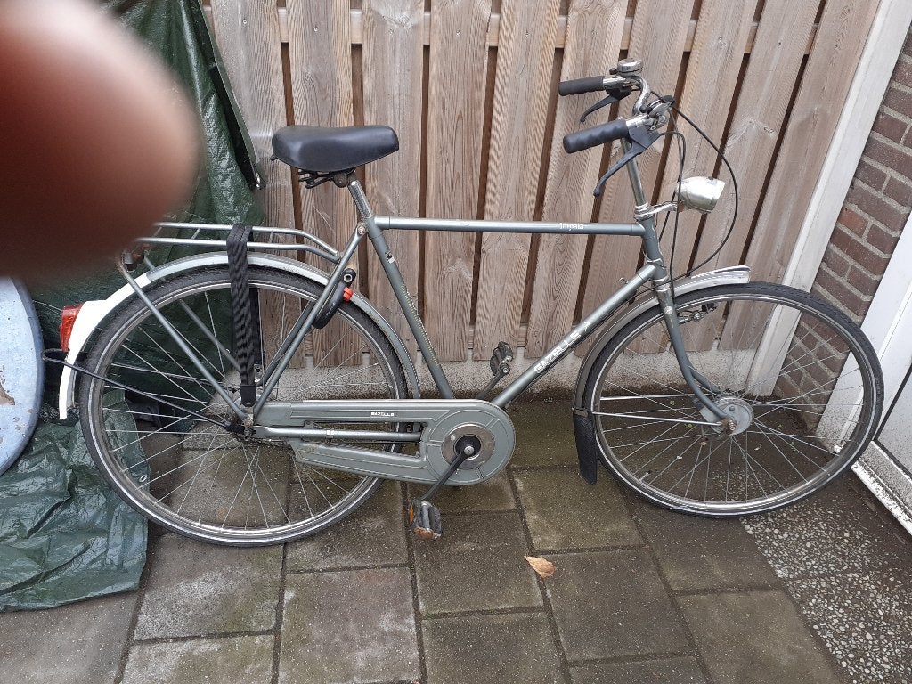 herenfiets, Ophalen, Gebruikt, Versnellingen, Gazelle