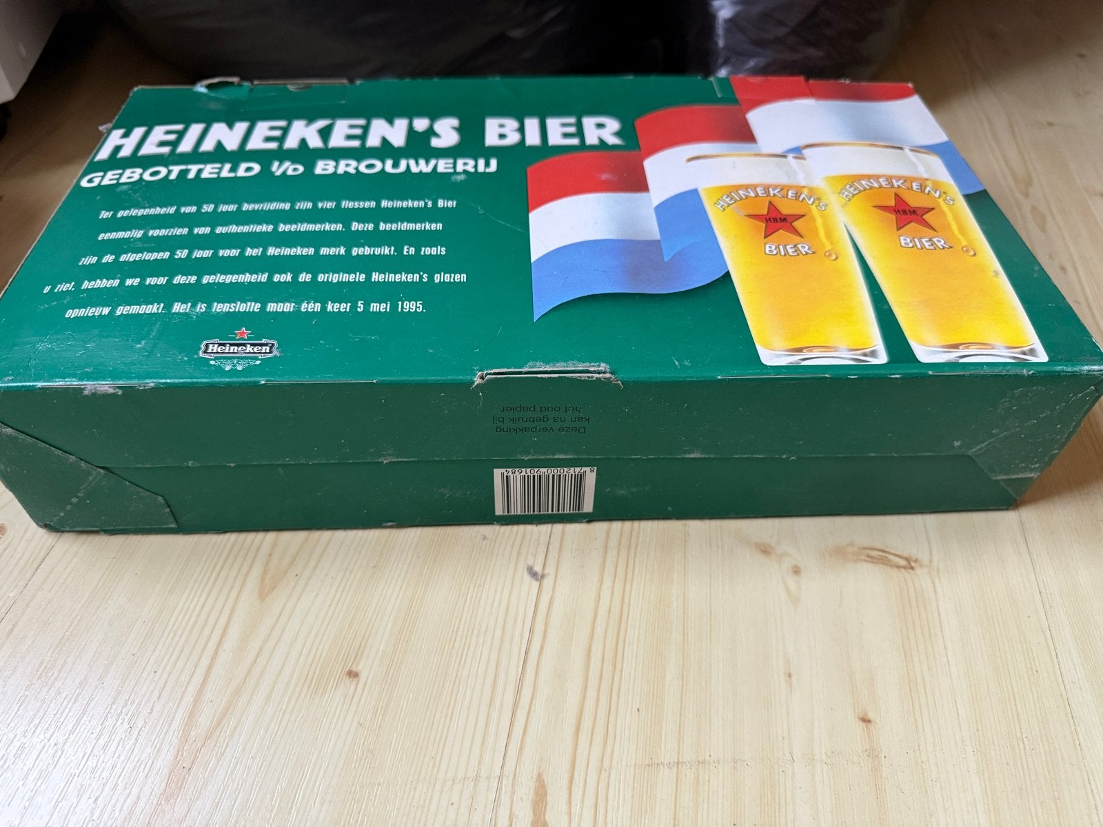 Heineken 50 Jaar Bevrijding Geschenkset (1995) Vintage item, Ophalen of Verzenden, Nieuw