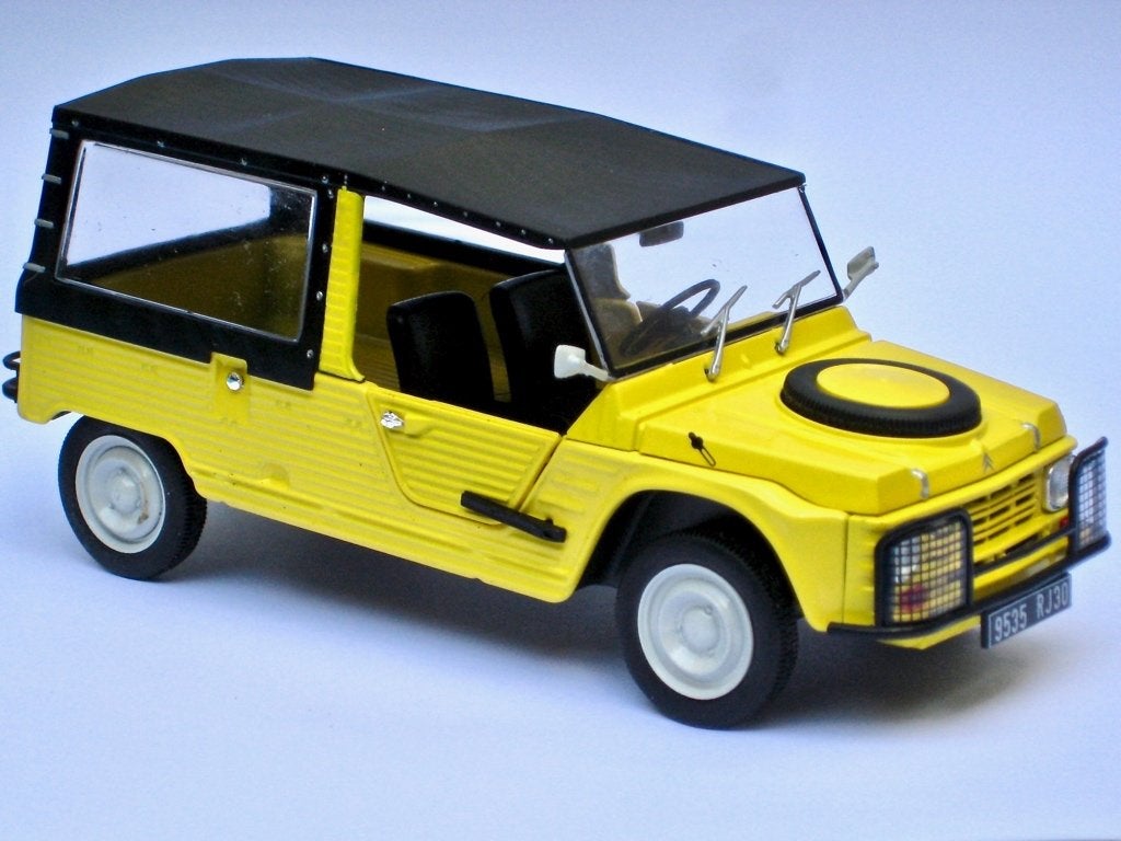 Citroen Mehari 4x4 geel Hachette #06 1:24, Ophalen of Verzenden, Nieuw, Auto, Overige merken