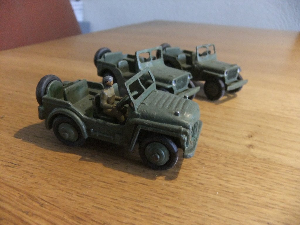 dinky jeep, Verzenden, Gebruikt, Auto, Dinky Toys