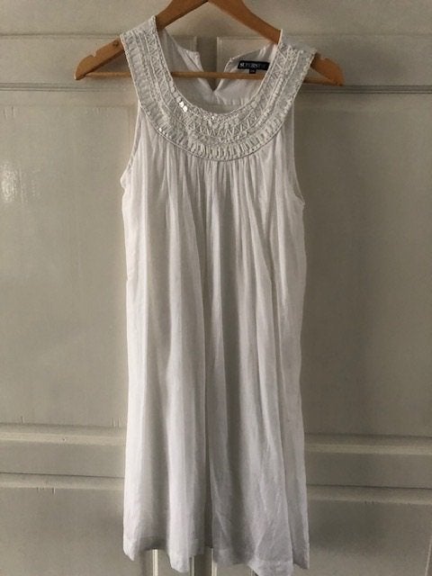 nieuw witte ibizalook jurk sps, Kleding | Dames, Maat 38/40 (M), Wit, Nieuw, Ophalen of Verzenden