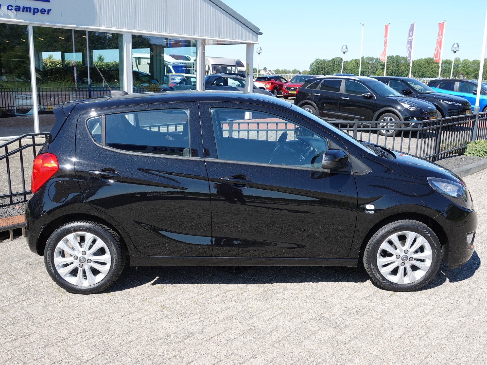 Opel KARL 1.0 ecoFLEX 120 Jaar Edition LMV | NAVI | AIRCO |, 839 kg, Stof, Gebruikt, Euro 6