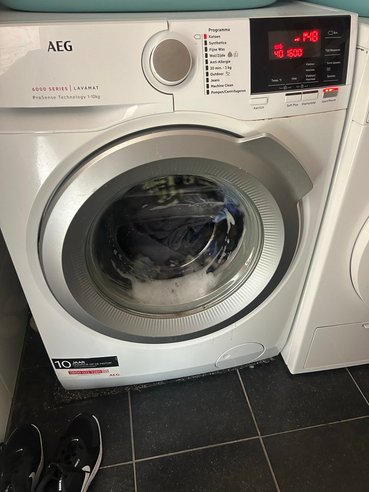 AEG Lavamat 6000 serie wasmachine met E40 melding, Gebruikt, 8 tot 10 kg, Ophalen of Verzenden, 1600 toeren of meer