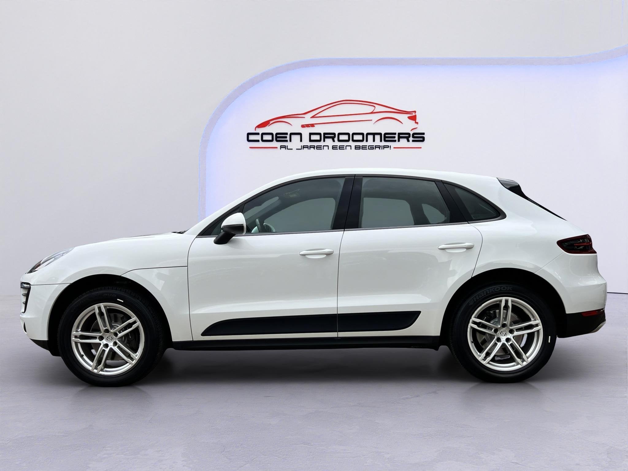 Porsche Macan 2.0 /Keyless/Stoel-Stuur en achterbank verw/Bi, Auto's, Automaat, Gebruikt, 4 cilinders, Wit