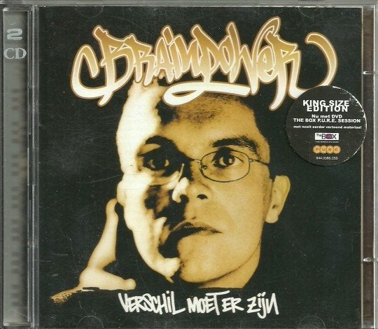 Brainpower – Verschil Moet Er Zijn (King Size Edition)cd+dvd, Verzenden, Zo goed als nieuw