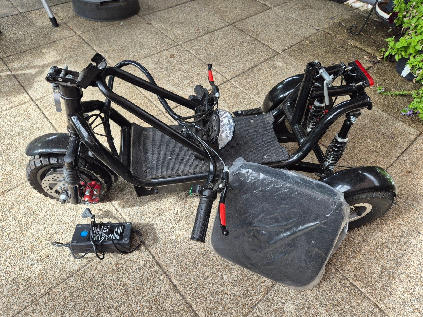 opvouwbare scootmobiel zgan, Ophalen of Verzenden, 10 km/u of minder