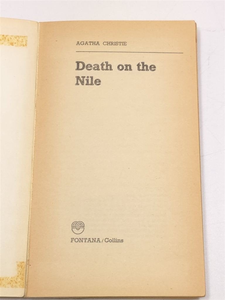 Death on the Nile — Agatha Christie, Poirot Vintage 1975, Ophalen of Verzenden, Gelezen