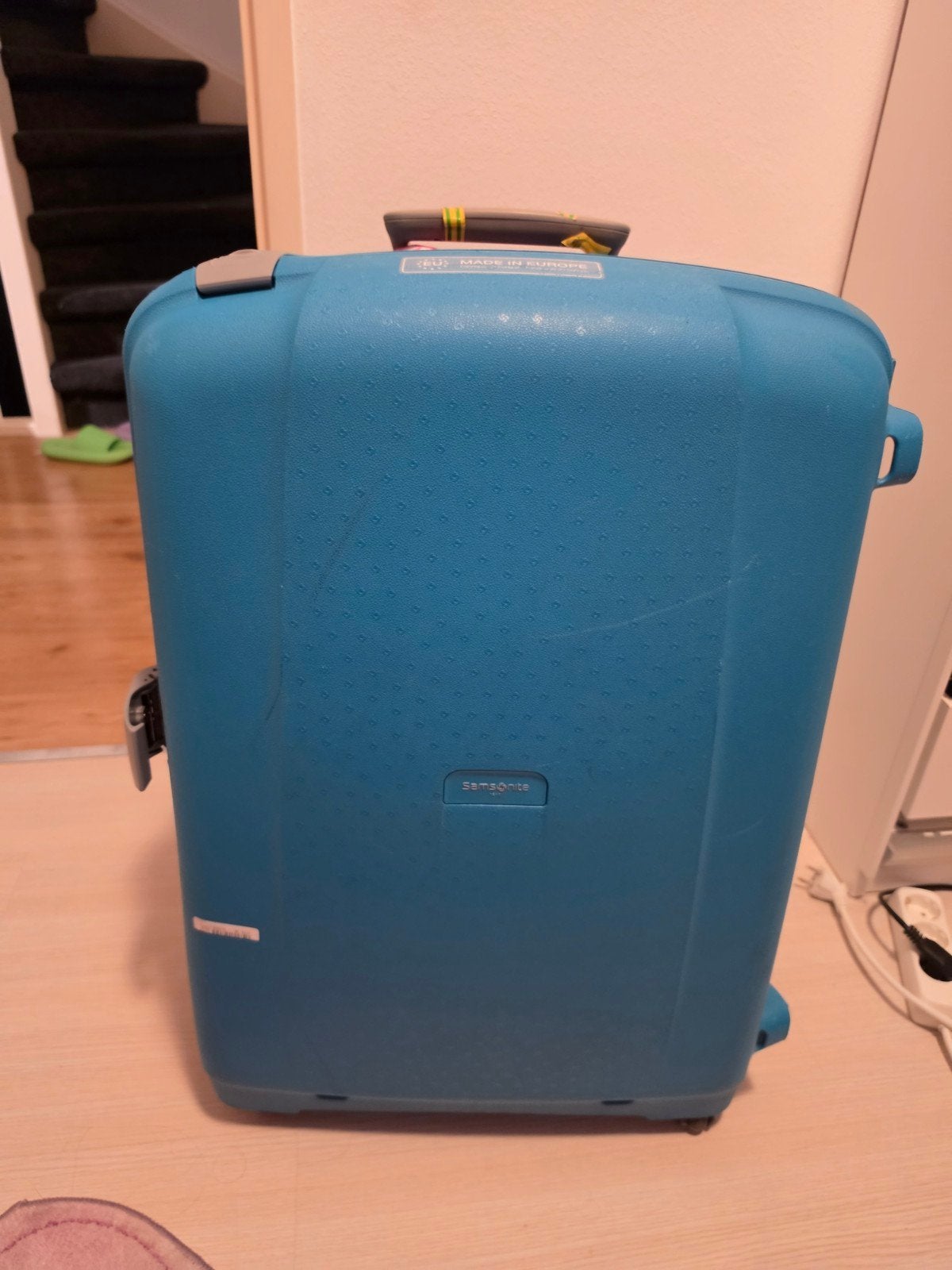 Grote Samsonite koffer - Ideaal voor lange reizen, Ophalen, Uitschuifbare handgreep, Gebruikt, Hard kunststof