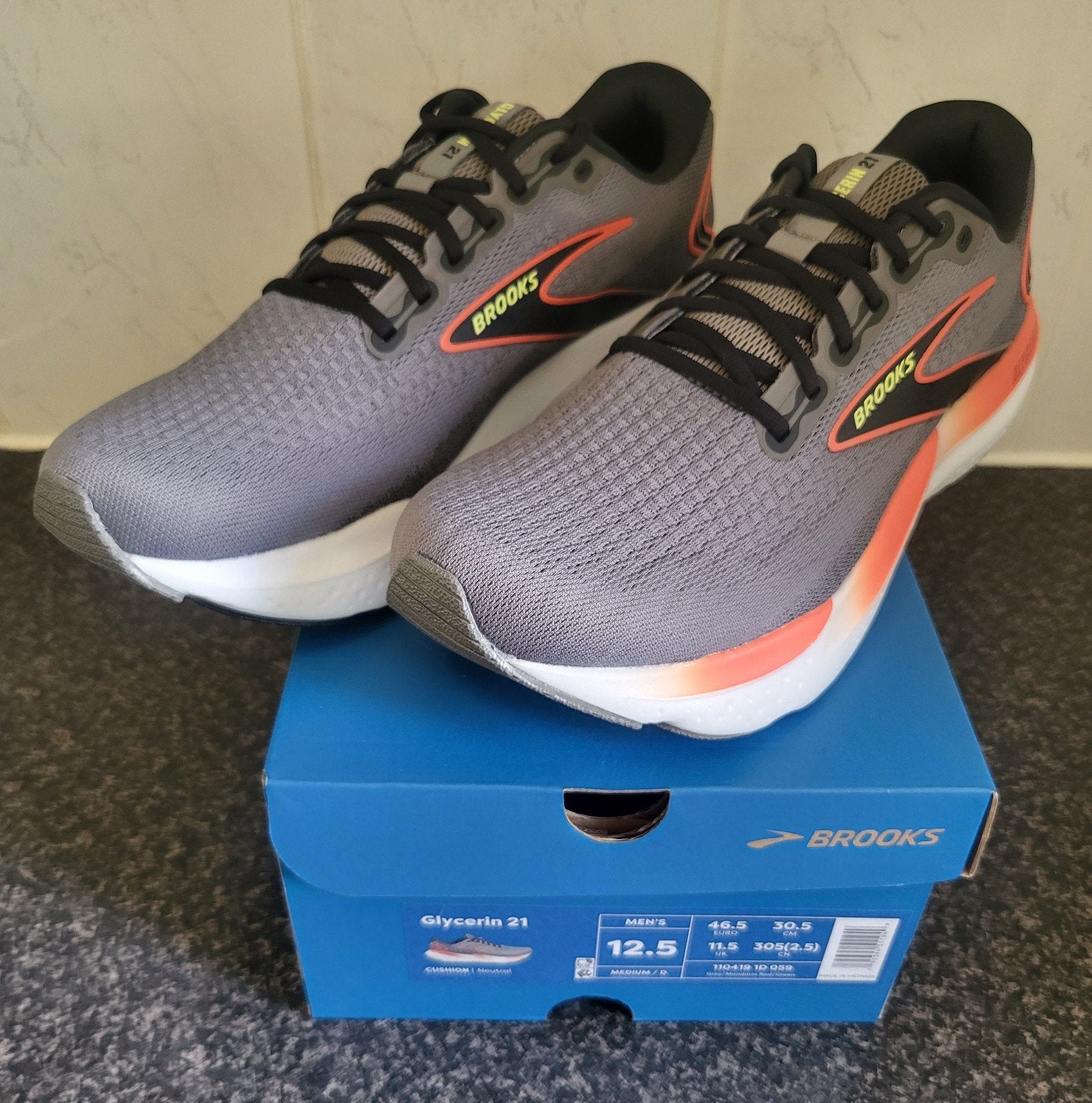 Brooks Glycerin 21 Maat 46,5 # Nieuw In Doos #, Overige kleuren, Sportschoenen, Nieuw, Brooks