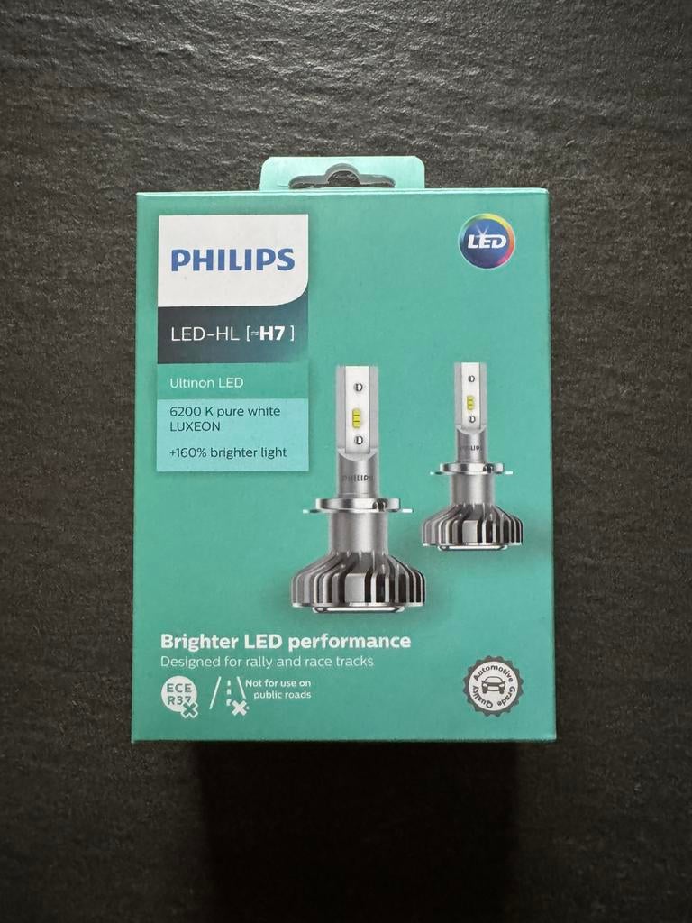 Philips H7 Lampen Led 6200 k Nieuw, Ophalen of Verzenden, Nieuw, BMW