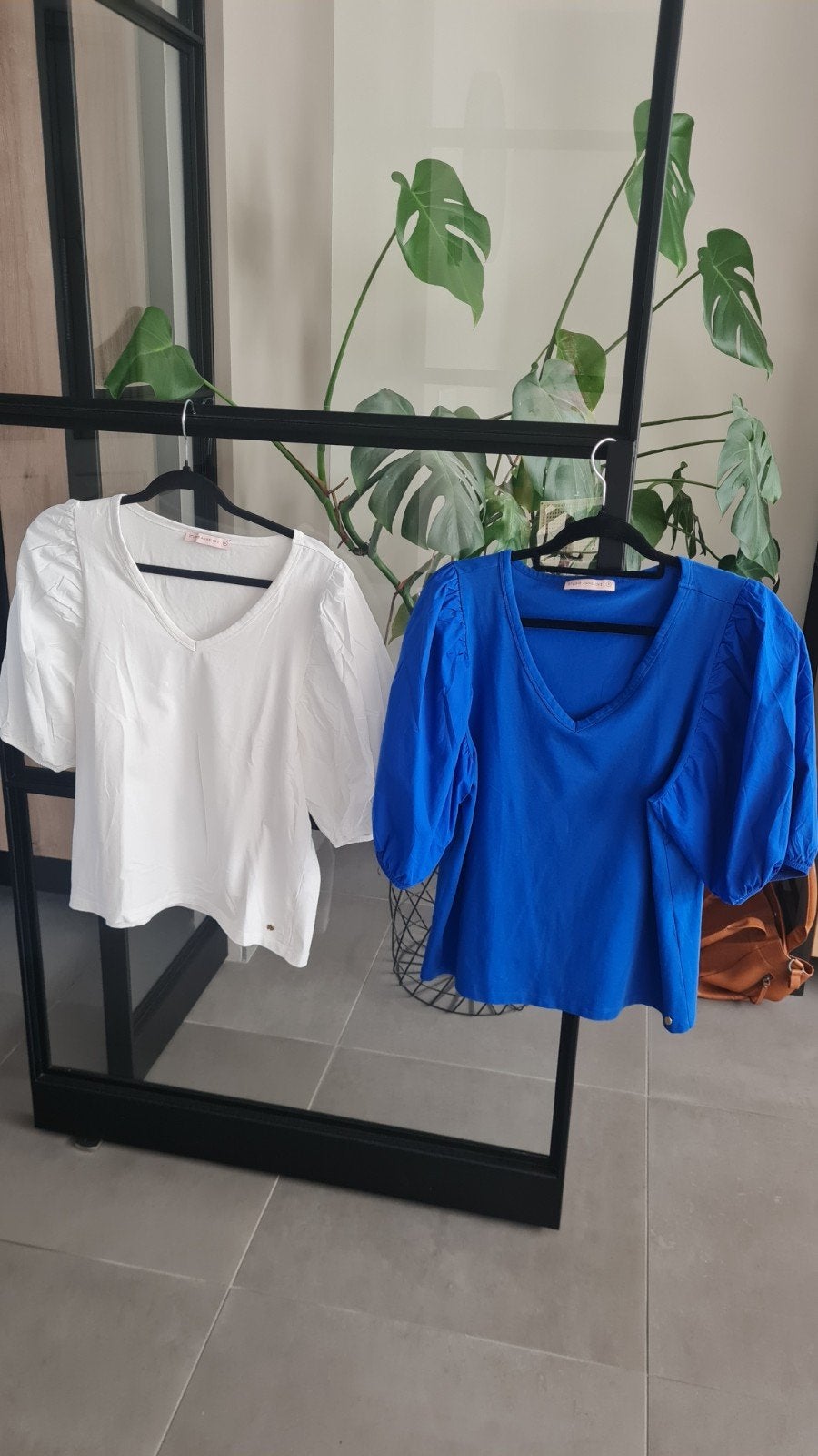 Studio Anneloes top maat M - Wit en Blauw, Maat 38/40 (M), Studio Anneloes, Wit, Ophalen of Verzenden