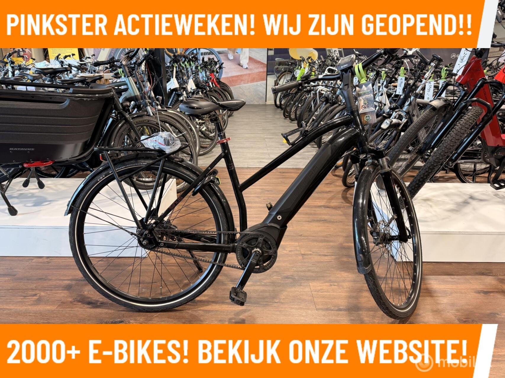 Groot aanbod elektrische fietsen €799–€999 gazelle ebi, Nieuw, Gazelle