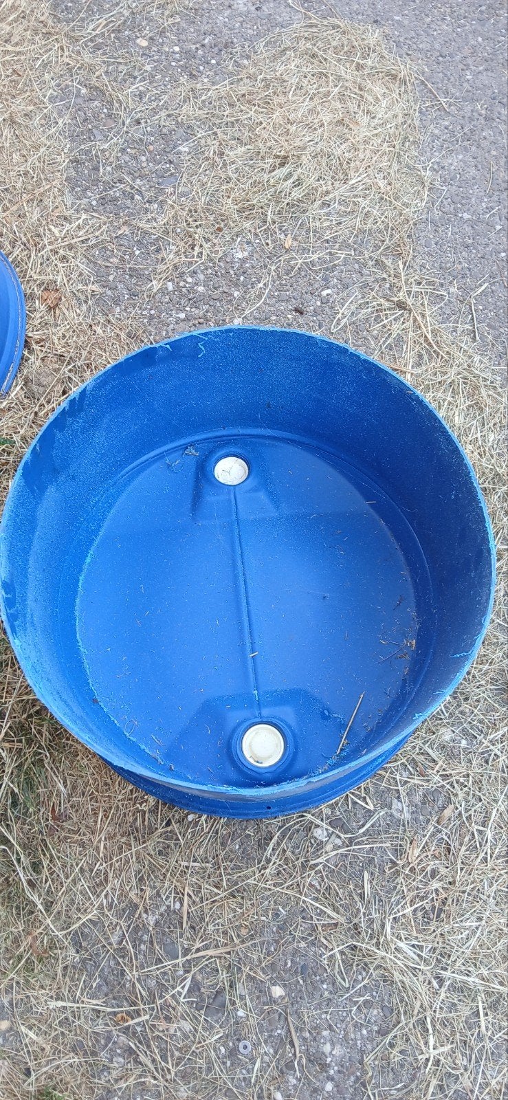 kunststof waterbak / plantenbak / watertrog, Tuin en Terras, Ophalen, Kunststof, Gebruikt, Rond
